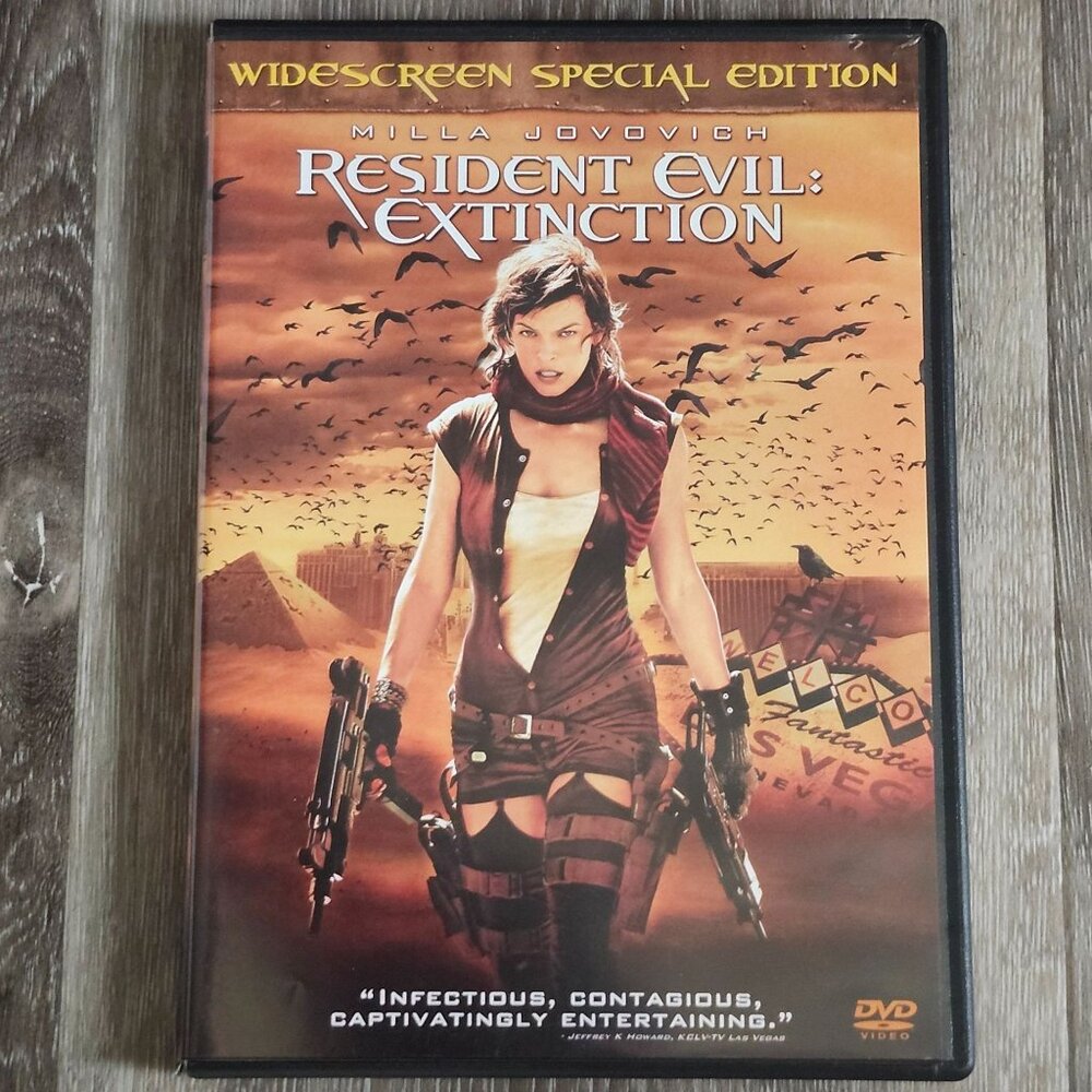 Resident Evil Extinction DVD WS Special Edition 2008 Sony Pictures Milla Jovovic